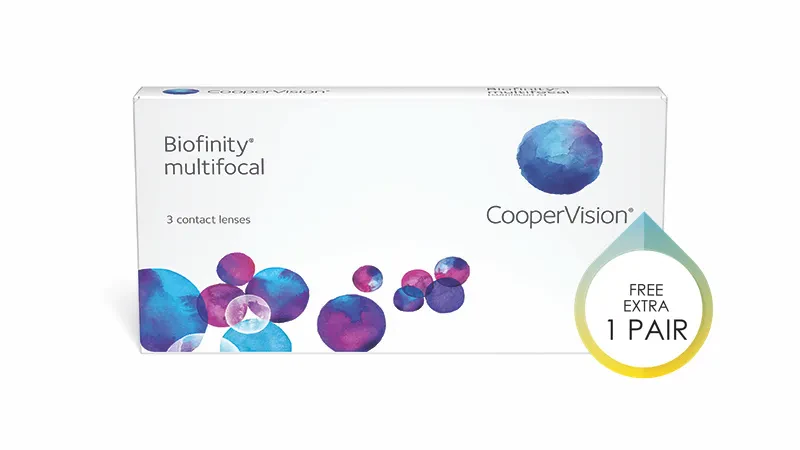 [2-BOX BUNDLE DEAL] BIOFINITY MULTIFOCAL MONTHLY SILICONE HYDROGEL 3'S