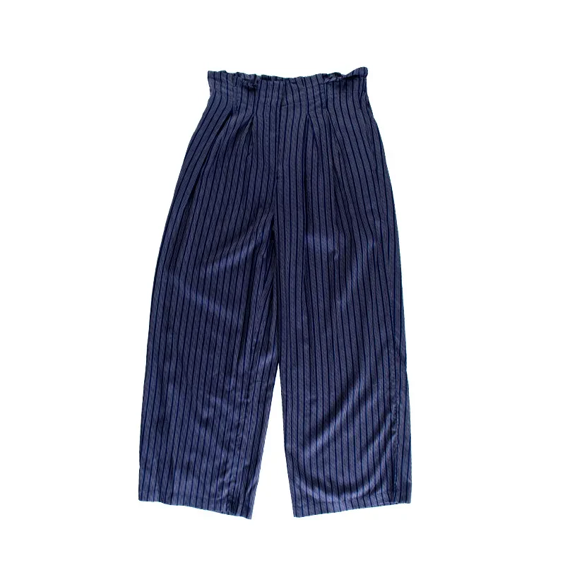 MID WOVEN TROUSERS IN BLUE 