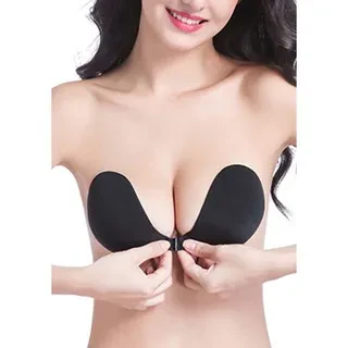 LE TEMPT II NEUBRA ADHESIVE STRAPLESS BRA - BLACK