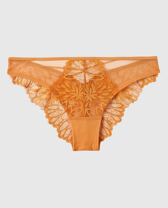 DIVA HIGH LEG CHEEKY PANTY - GOLDEN HOUR