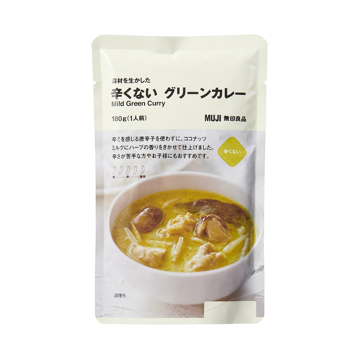 MILD GREEN CURRY 180GM *CONTAIN PORK INGREDIENT*