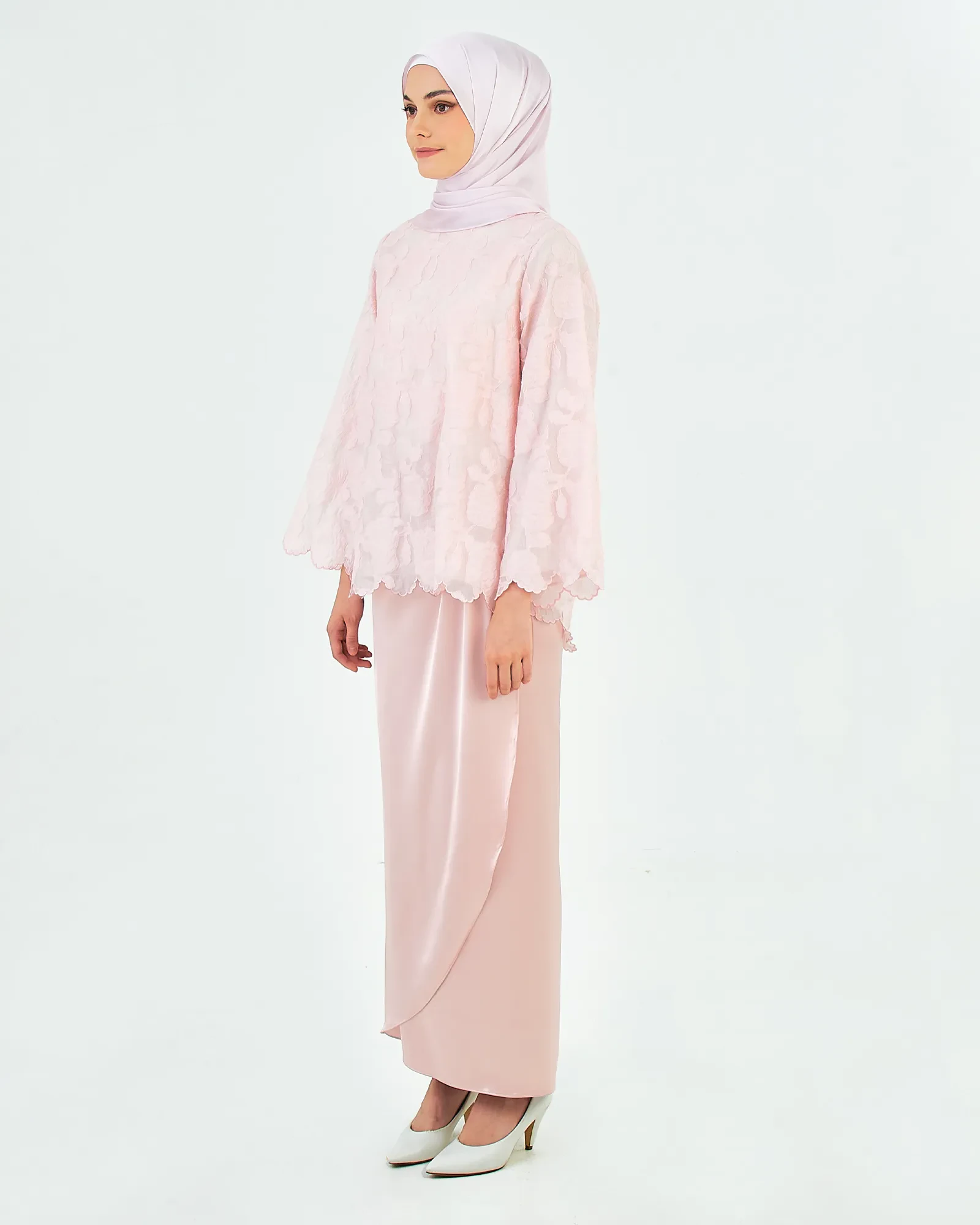 MAWAR KURUNG KEDAH SET IN BLUSH