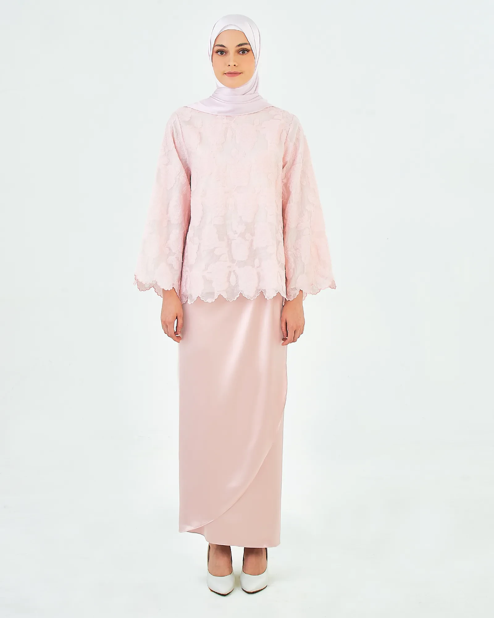MAWAR KURUNG KEDAH SET IN BLUSH
