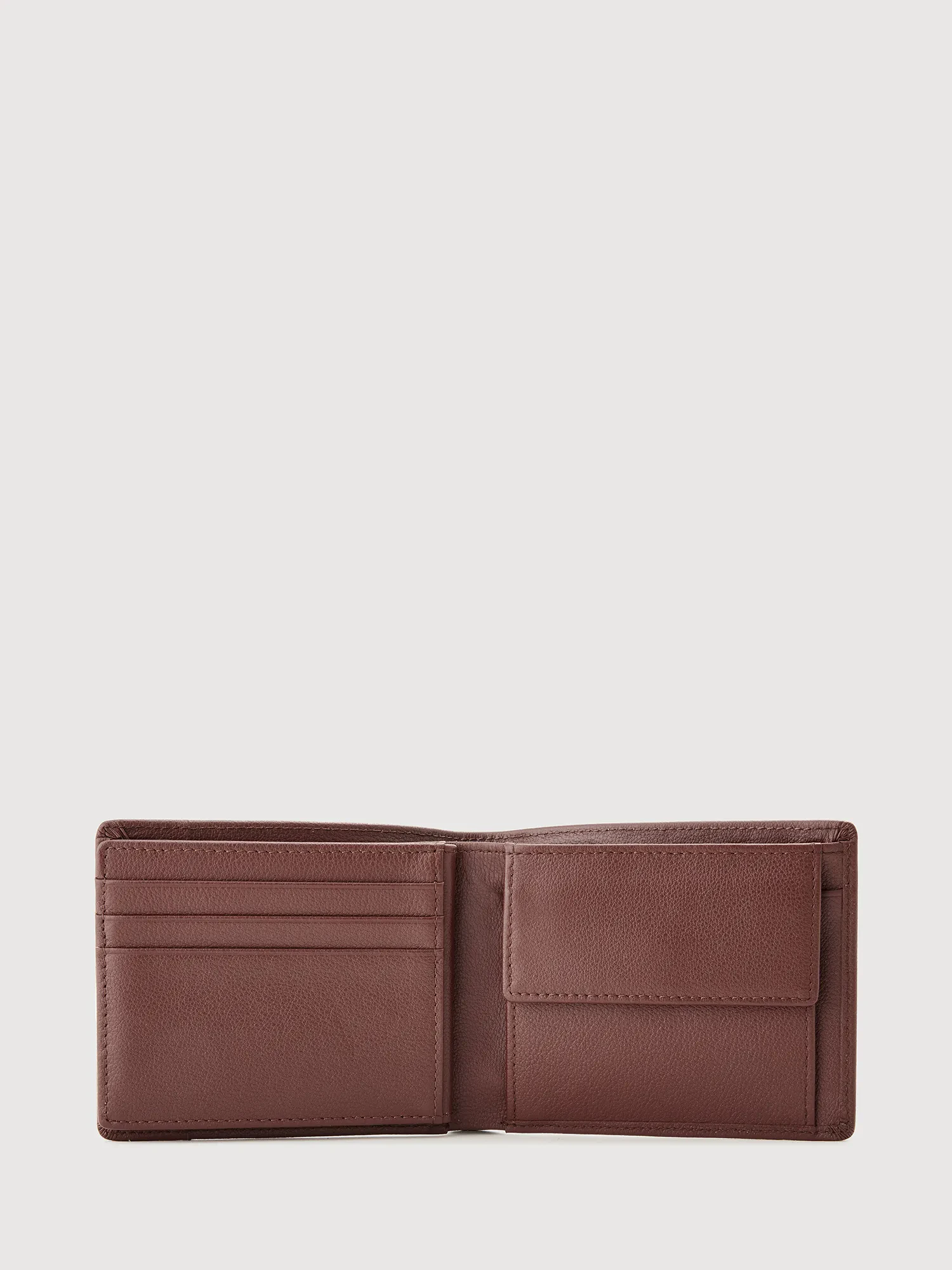 CIELO CENTRE FLAP CARDS WALLET WITH COIN COMPARTMENT
