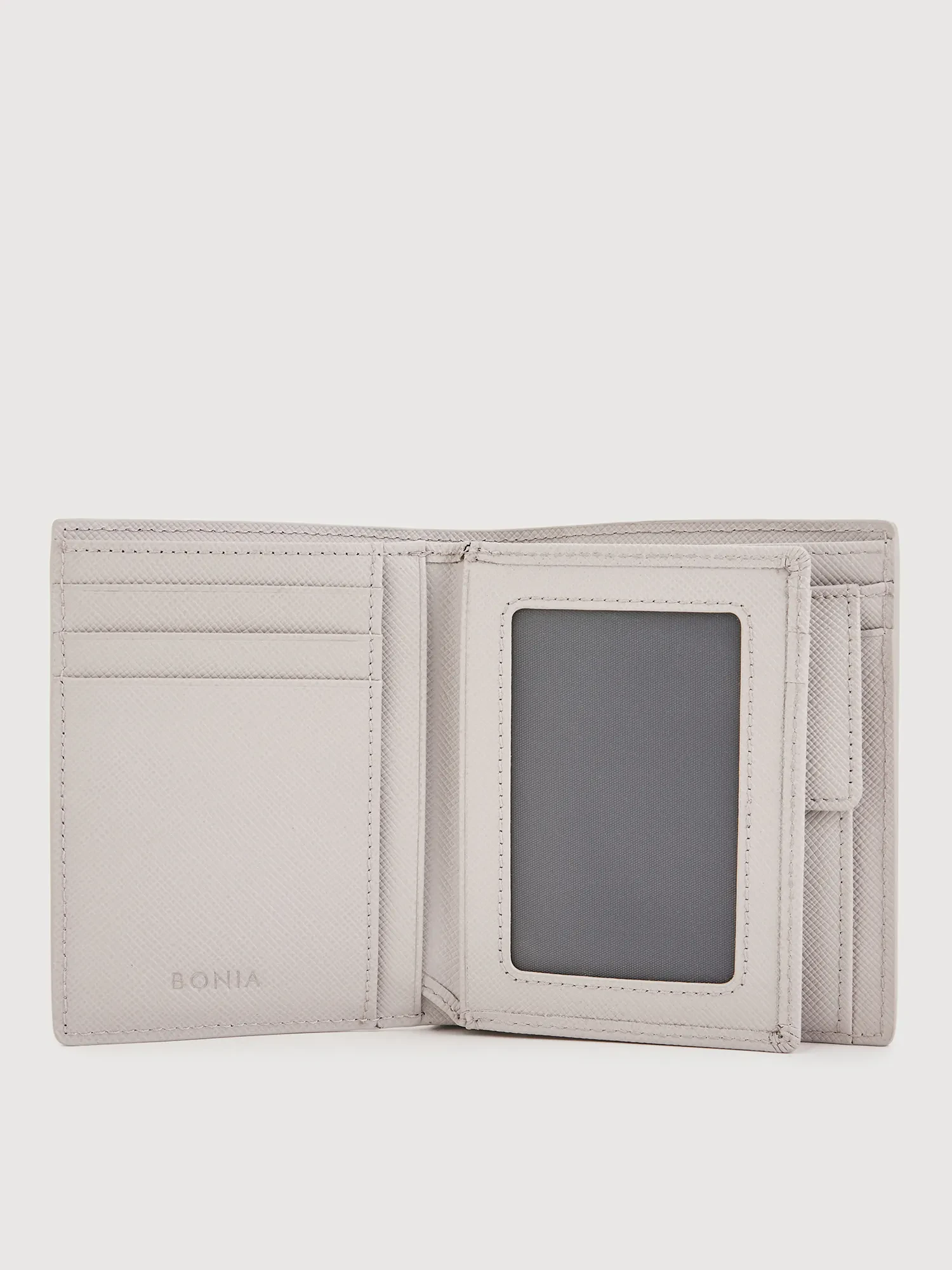 LUIGI VERTICAL WALLET WITH COIN COMPARTMENT