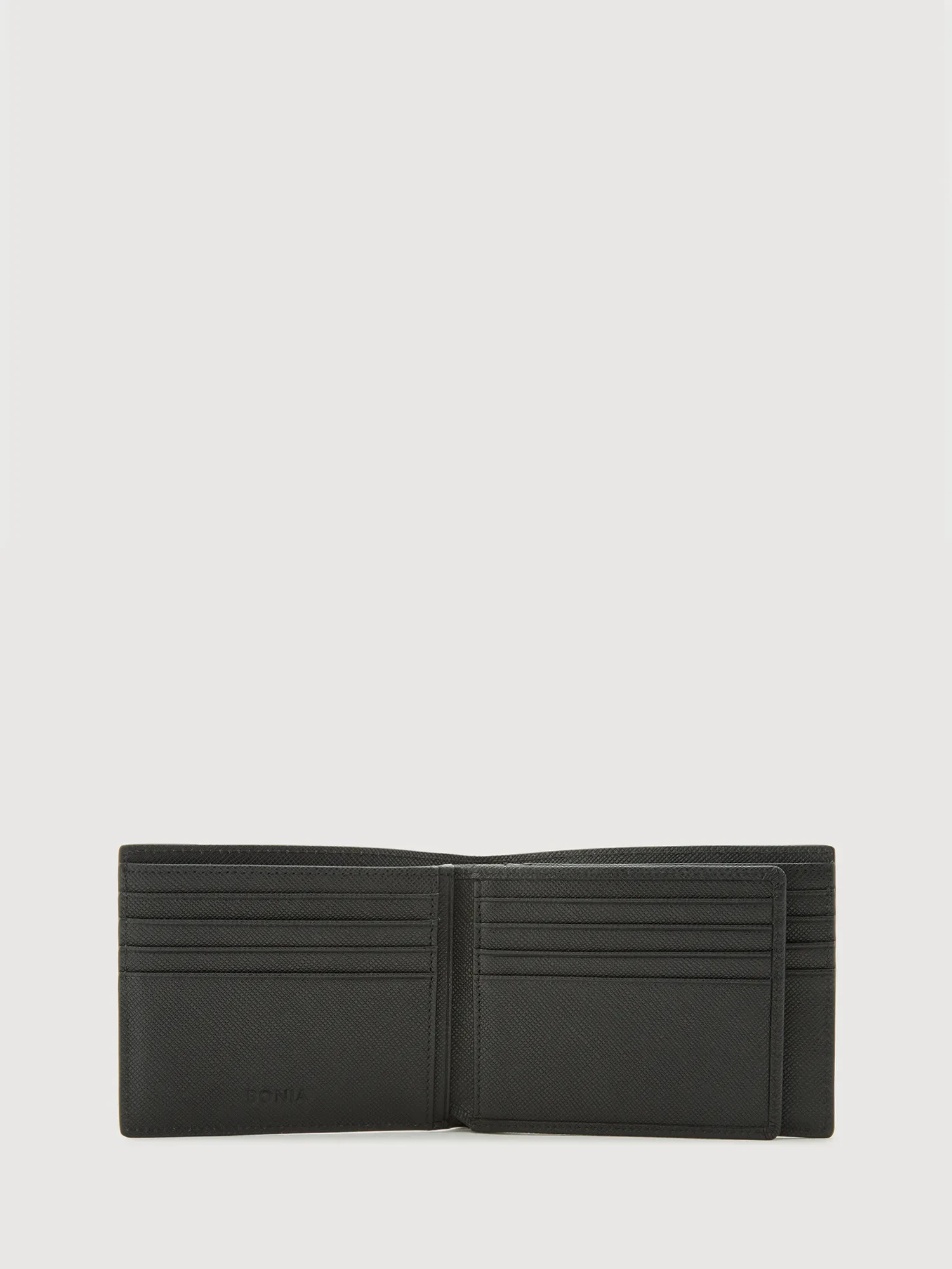 LA LUNA 1974 MONOGRAM CENTRE FLAP CARDS WALLET