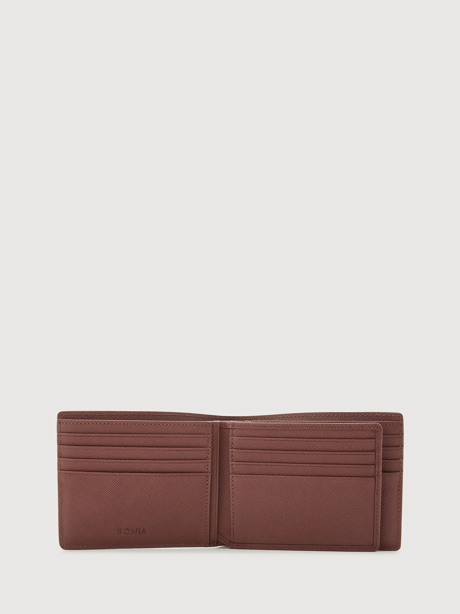LA LUNA 1974 MONOGRAM CENTRE FLAP CARDS WALLET