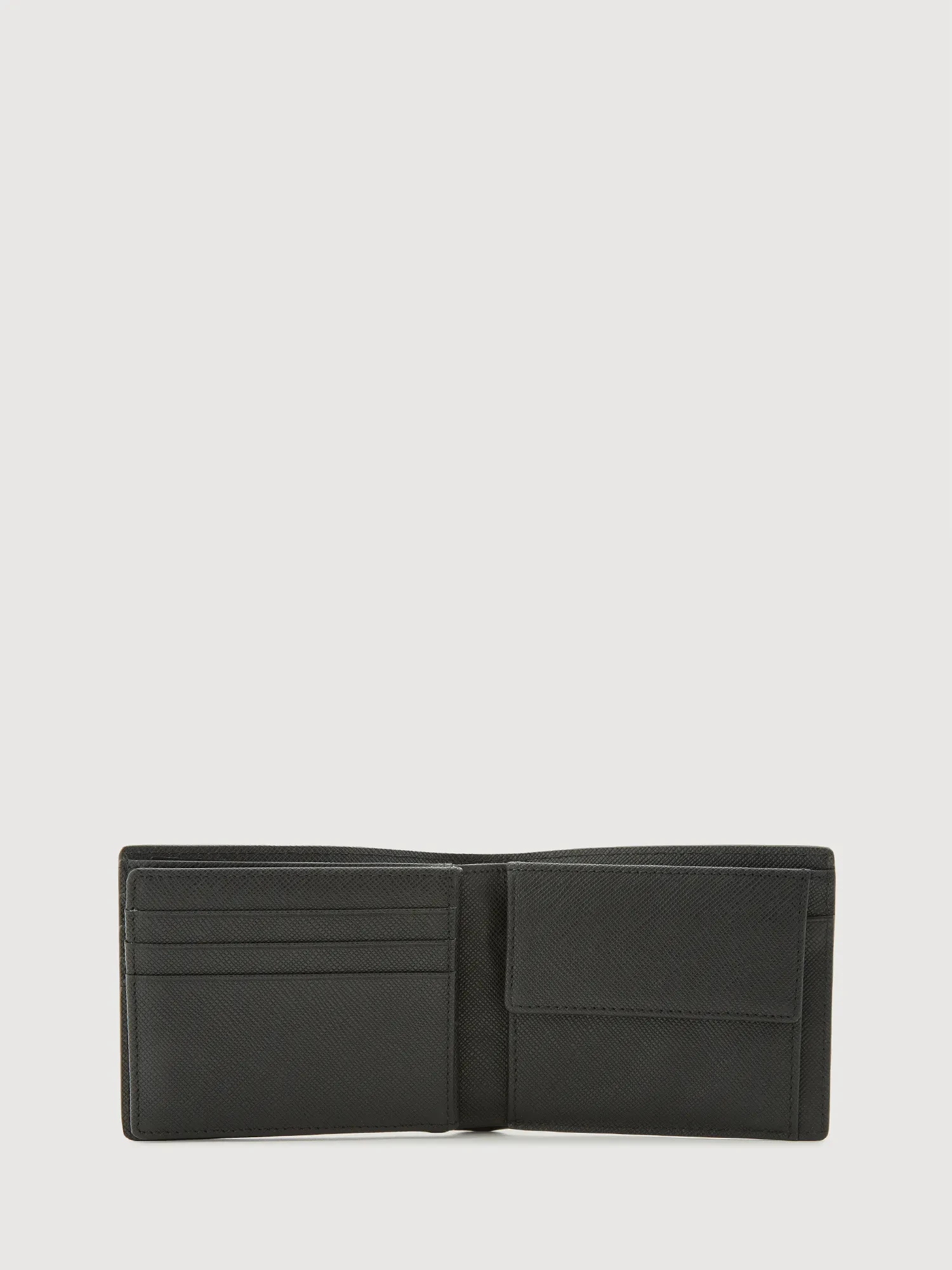 LA LUNA 1974 CENTRE FLAP CARDS WALLET WITH COIN COMPARTMENT