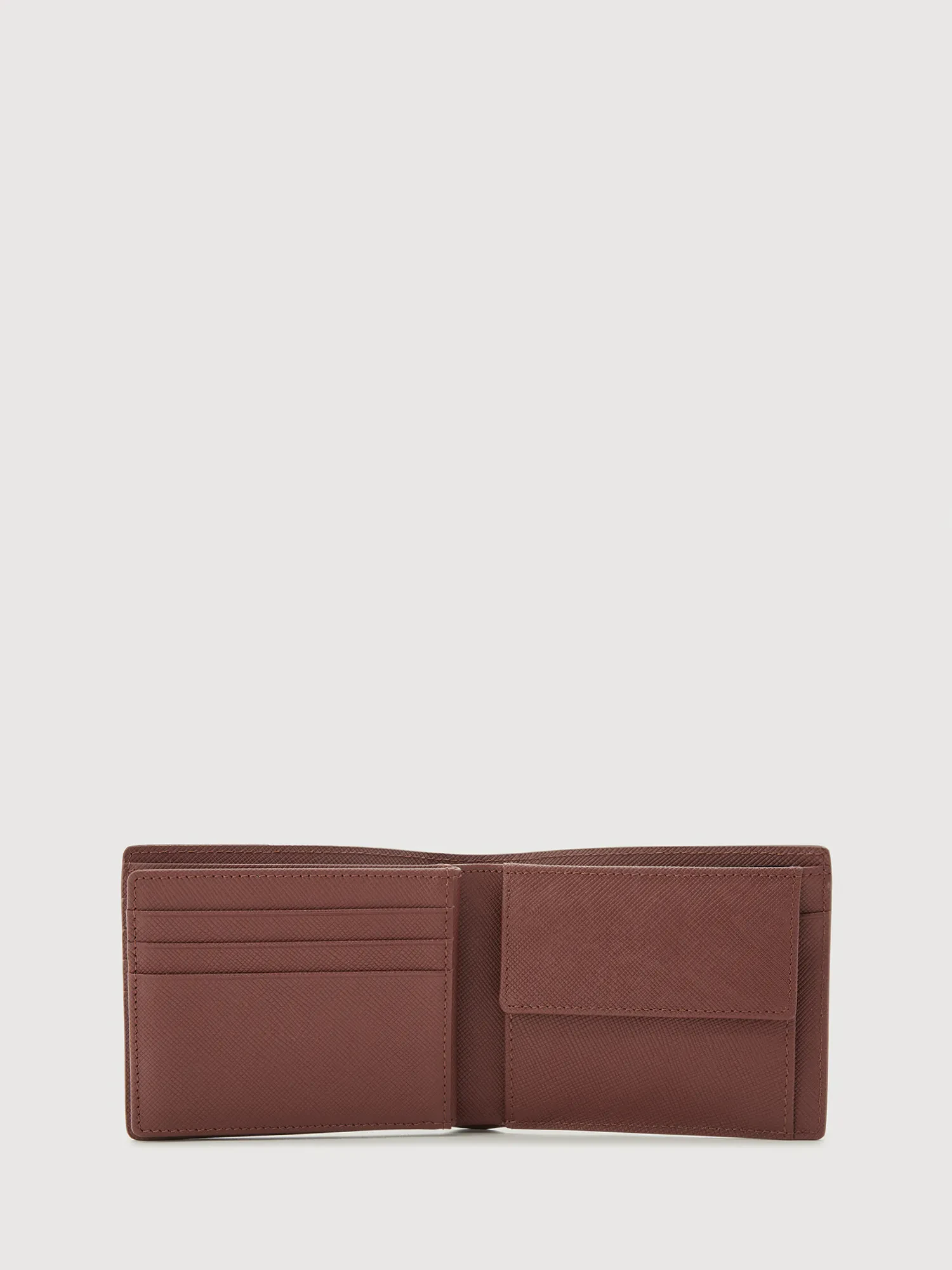 LA LUNA 1974 CENTRE FLAP CARDS WALLET WITH COIN COMPARTMENT
