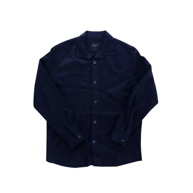WOVEN DENIM COAT