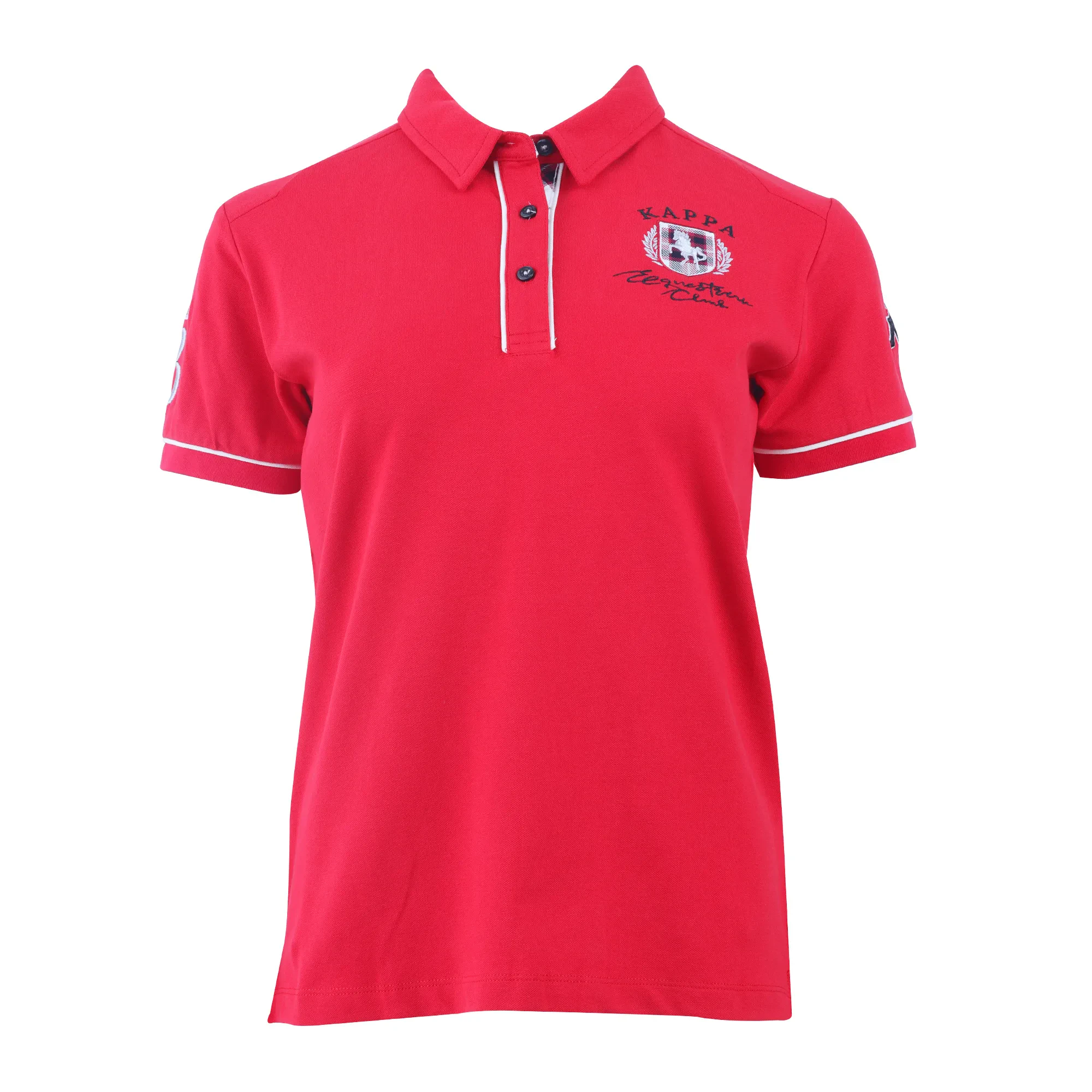 LADIES POLO IN RED