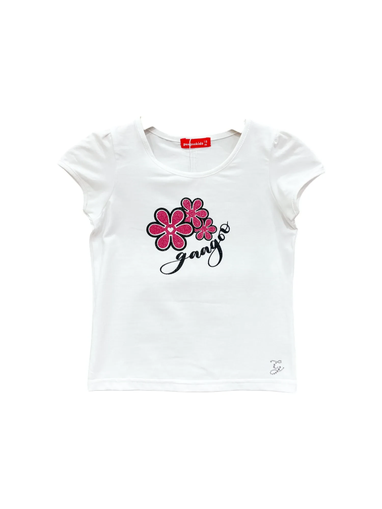 [6M-3Y] GAAGOO FLOWER GLITTER TOP