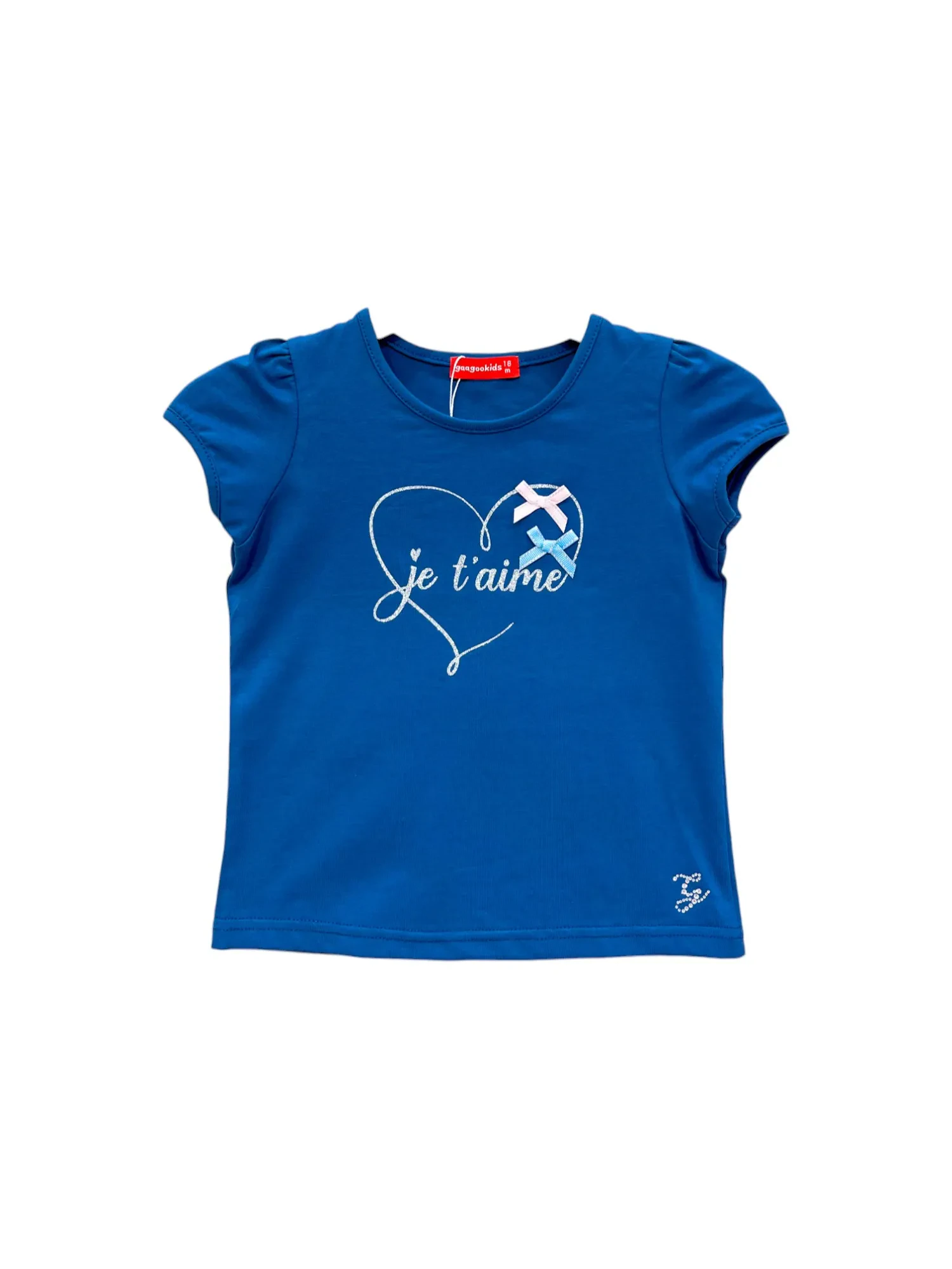 [6M-3Y] NAVY LOVE TOP