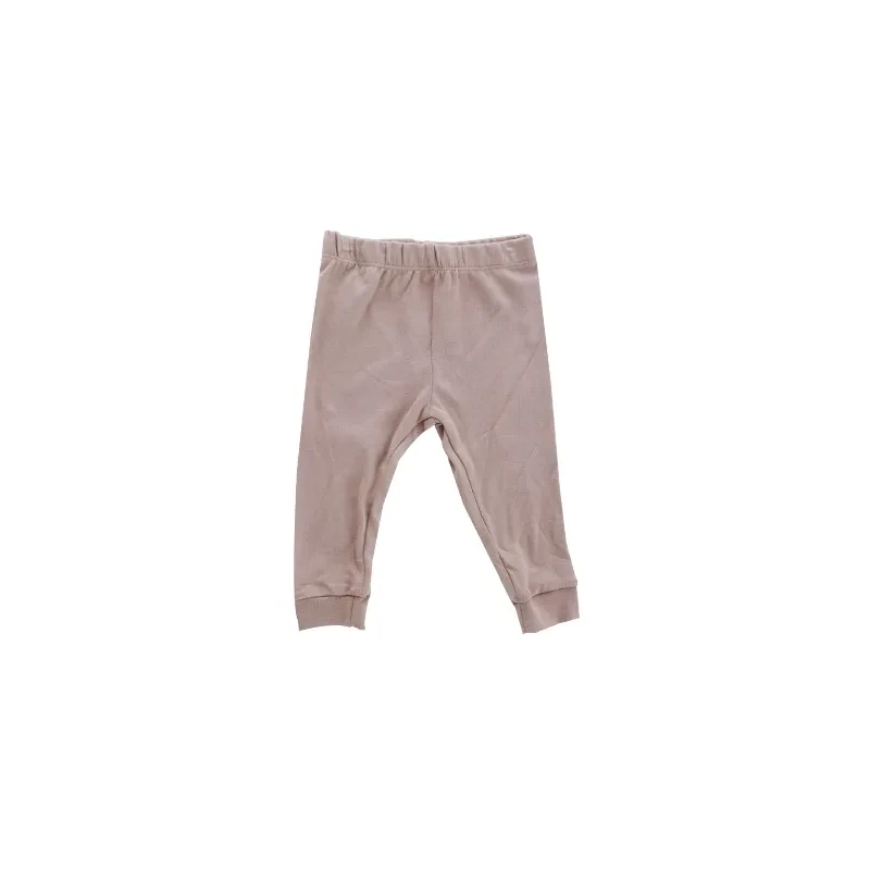 BABY PYJAMAS TROUSERS IN LIGHT BROWN