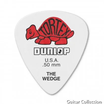 JIM DUNLOP GUITAR PICK 424P TORTEX WEDGE - ( 12 PCS / PACK )