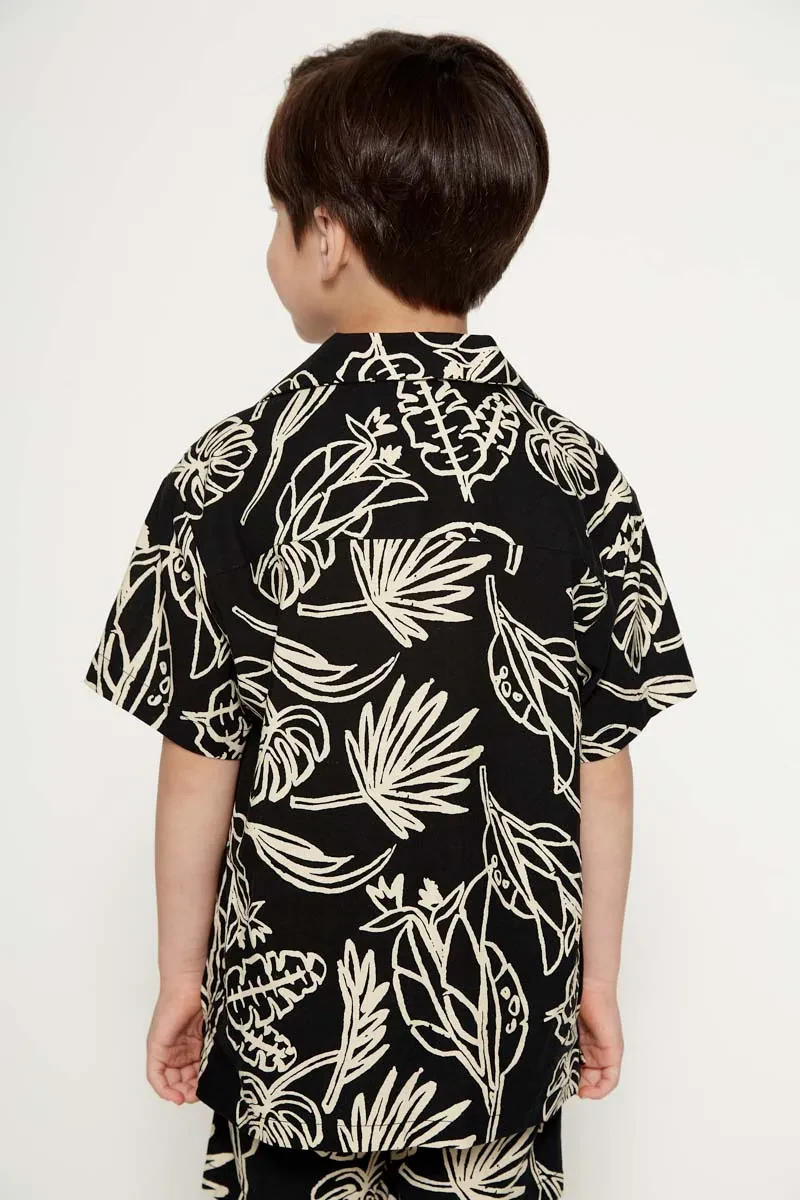 BOY SHIRT BLACK