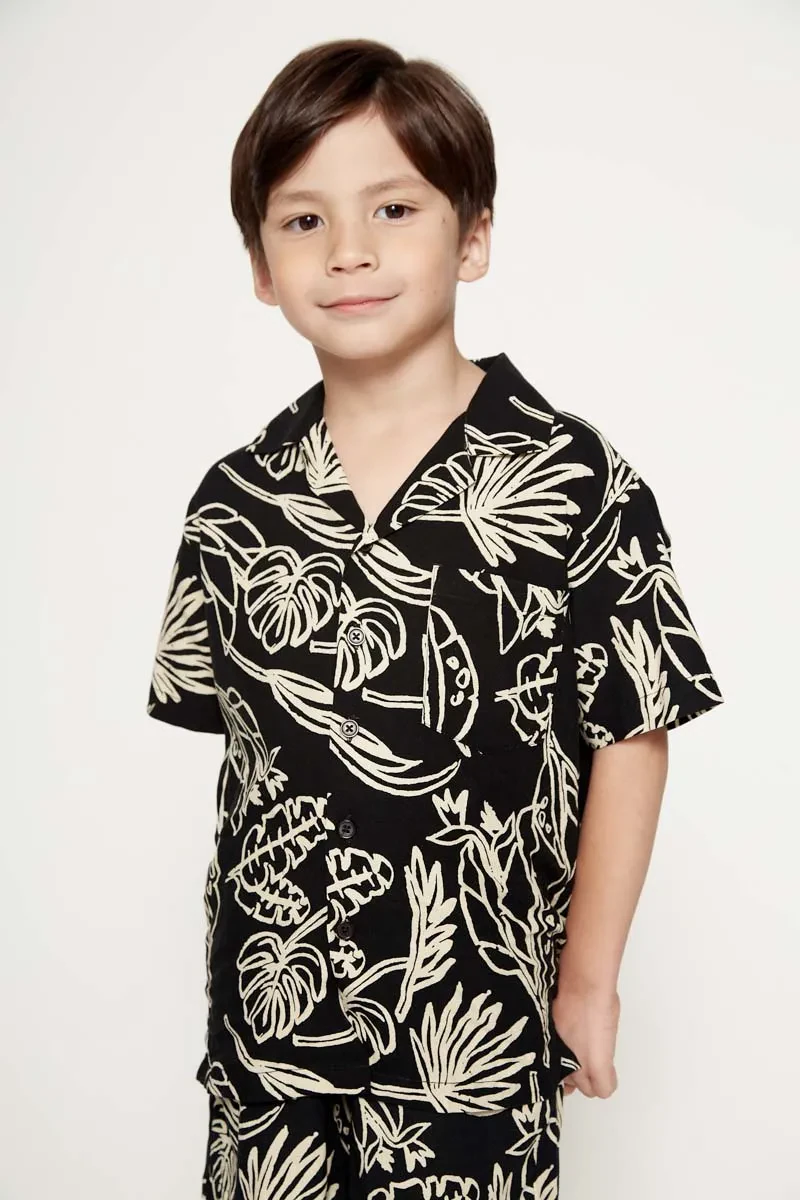 BOY SHIRT BLACK