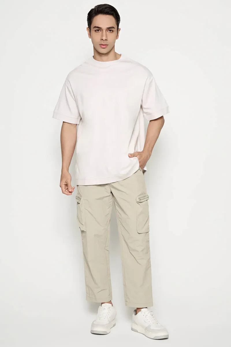 MEN SHORT SLEEVE TEE SAND
