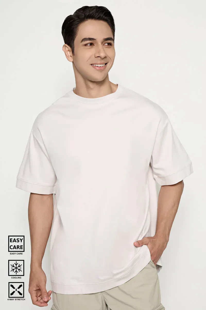 MEN SHORT SLEEVE TEE SAND