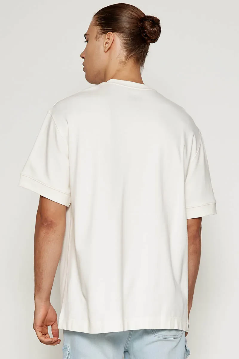 MEN SHORT SLEEVE TEE WHITE