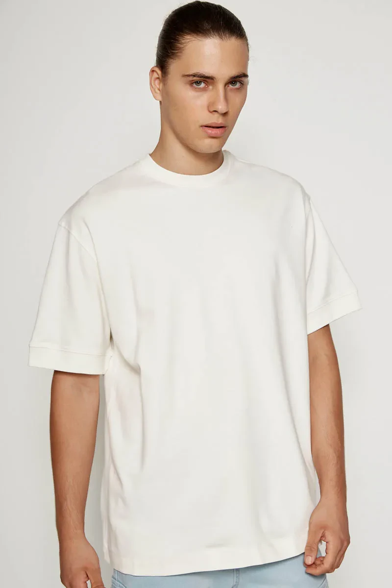 MEN SHORT SLEEVE TEE WHITE