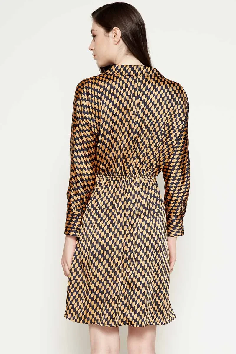 LADIES CASUAL SHORT DRESS MULTI