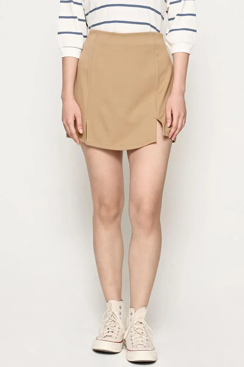 PDI CASUAL SKORT LADIES KHAKI