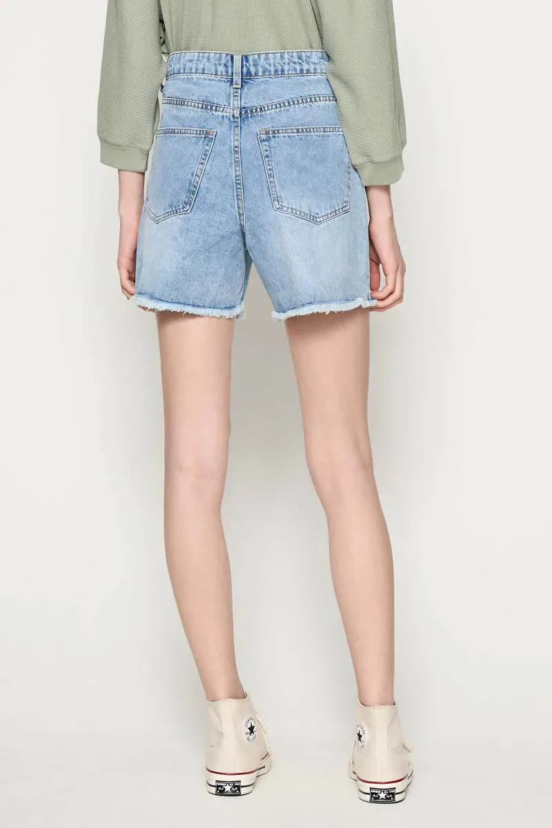 PDI CASUAL BERMUDA SHORTS LADIES LT BLUE