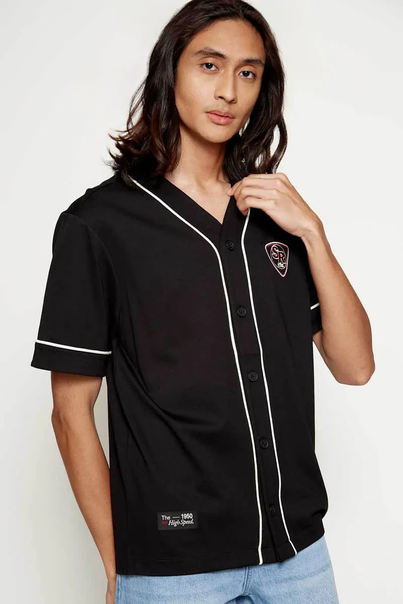 PDI CASUAL OVERSIZED MEN SHORT SLEEVE TEE BLACK