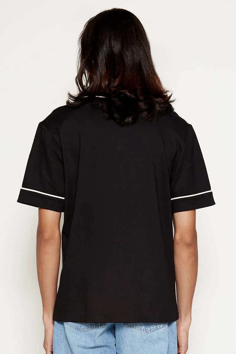 PDI CASUAL OVERSIZED MEN SHORT SLEEVE TEE BLACK
