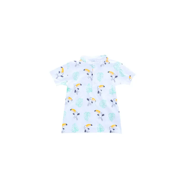 PRINTED SHIRT & SHORTS SET