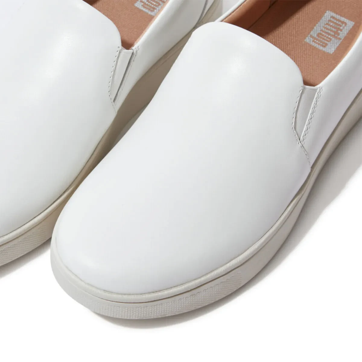 WOMEN'S RALLY LEATHER SLIP ON SKATE SNEAKERS