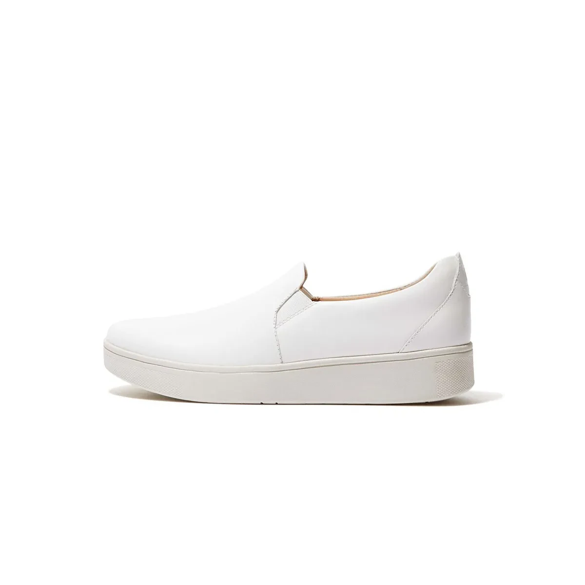 WOMEN'S RALLY LEATHER SLIP ON SKATE SNEAKERS