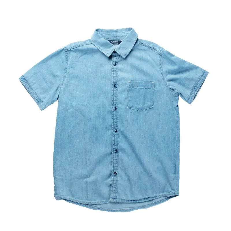  WOVEN DENIM SHIRT IN LIGHT RODEO 