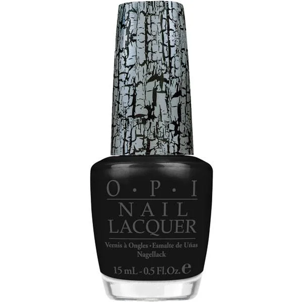 OPI BLACK SHATTER NAIL LACQUER