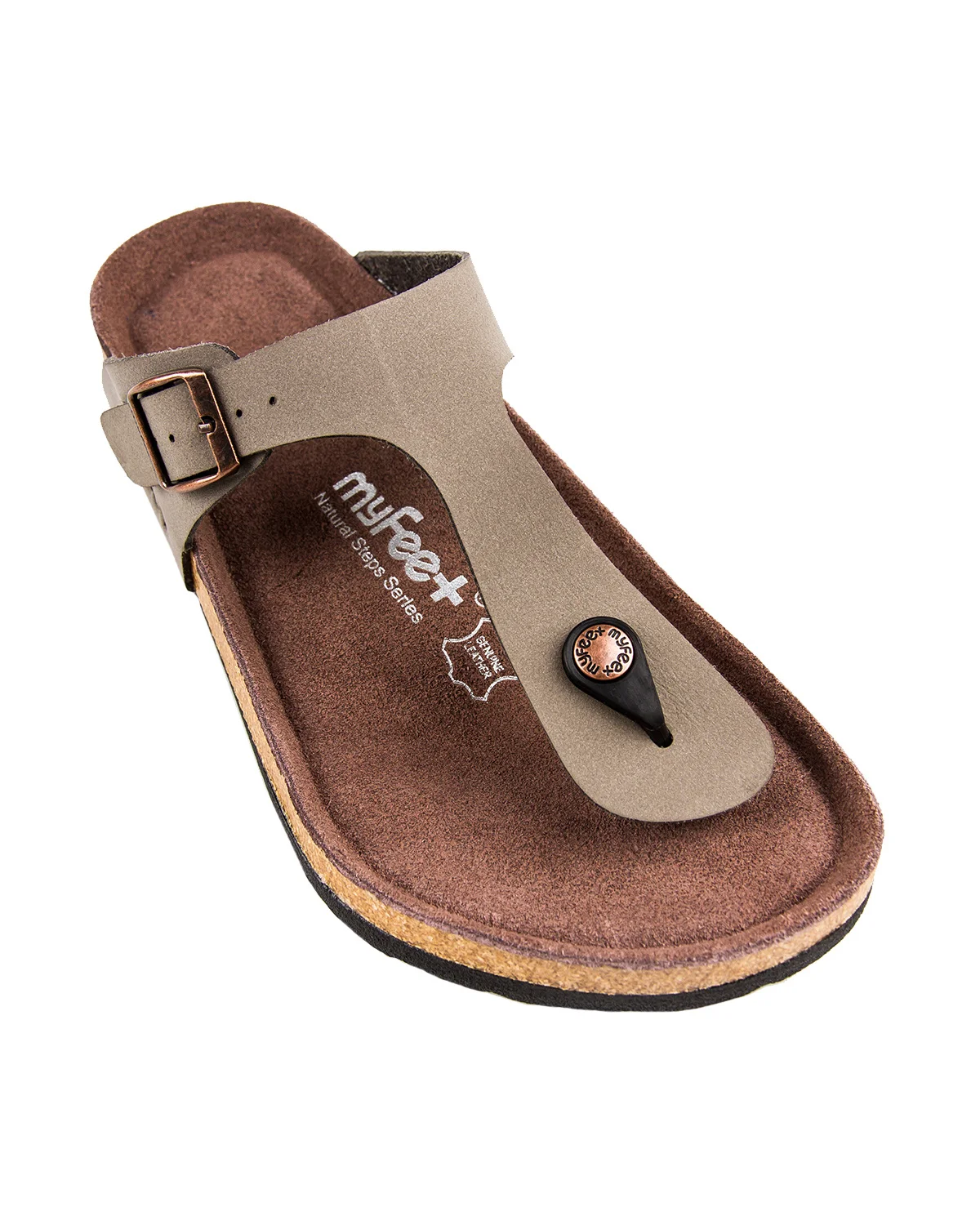 PREMIUM SANDAL ADULT LIGHT BROWN