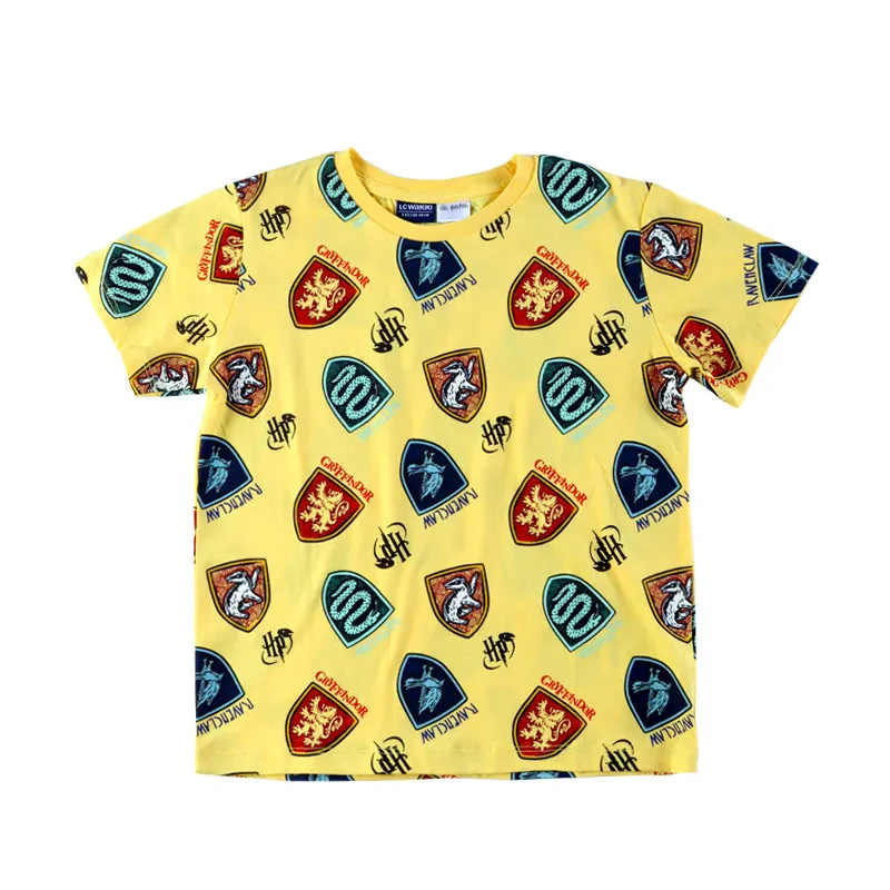 PRINTED T-SHIRT IN YELLOW 