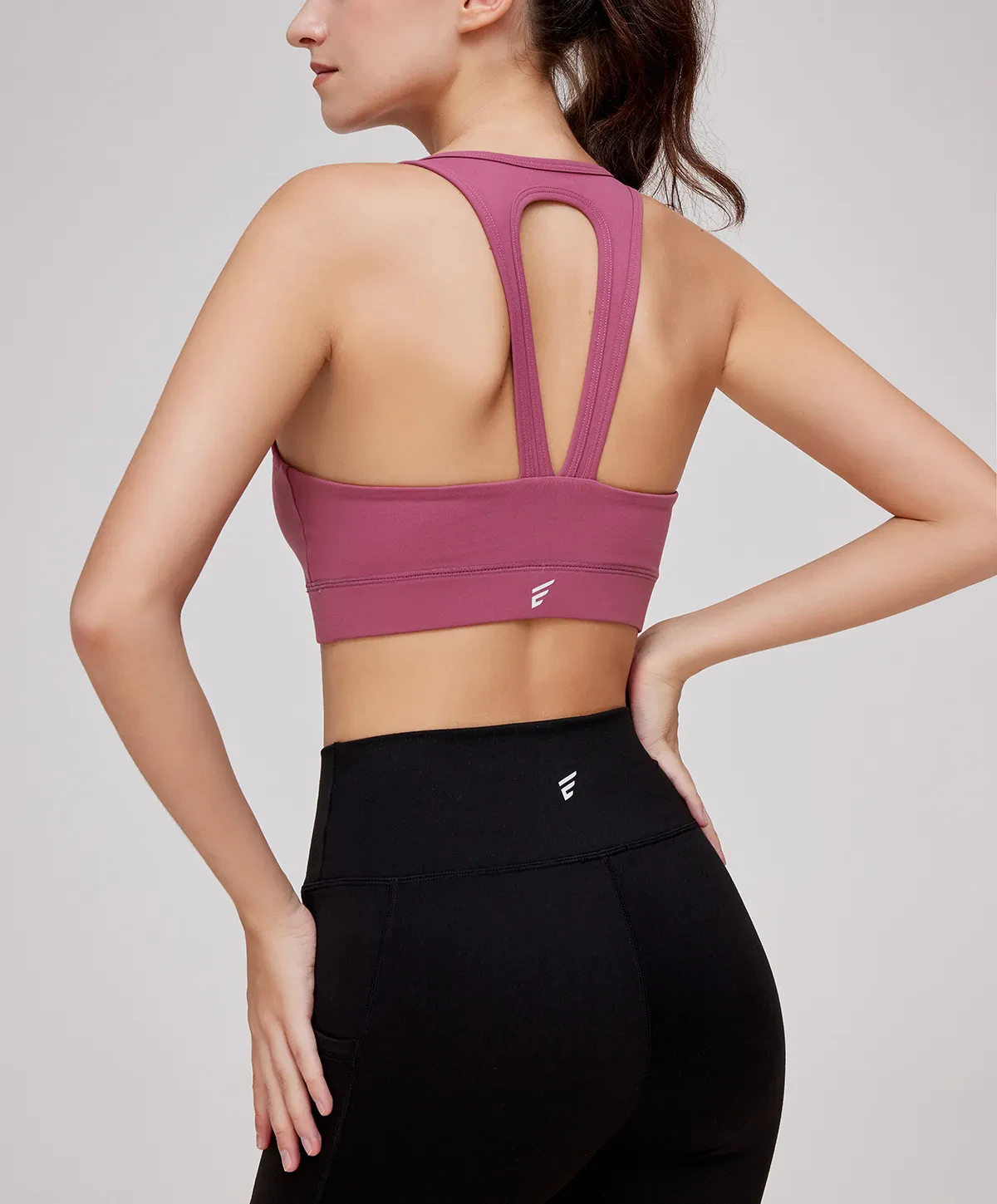 RADIATE CUT OUT RACERBACK SPORTS BRA