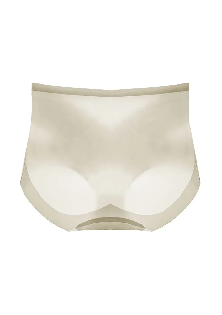 COOLING SCULPT SEAMLESS PANTY - LIGHT GREY