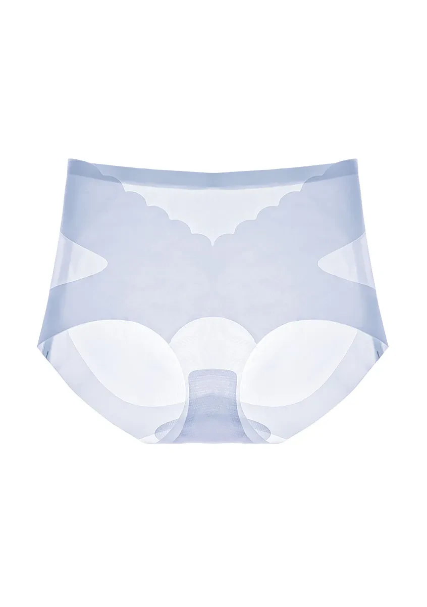 COOLING SCULPT SEAMLESS PANTY - LIGHT BLUE