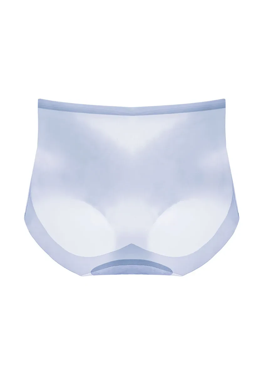 COOLING SCULPT SEAMLESS PANTY - LIGHT BLUE