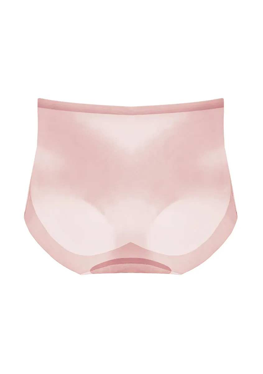 COOLING SCULPT SEAMLESS PANTY - PINK