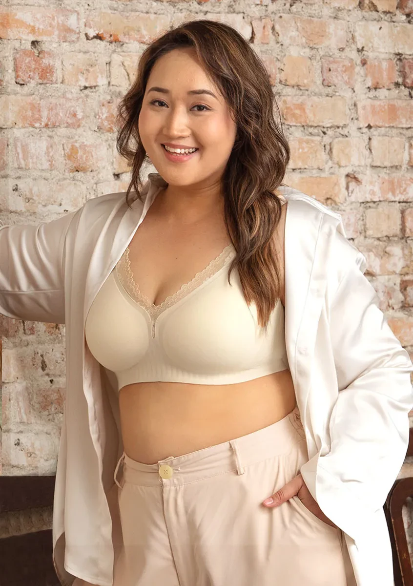 TRUENAKED COZY CURVE BRA - EVENING SHADOW