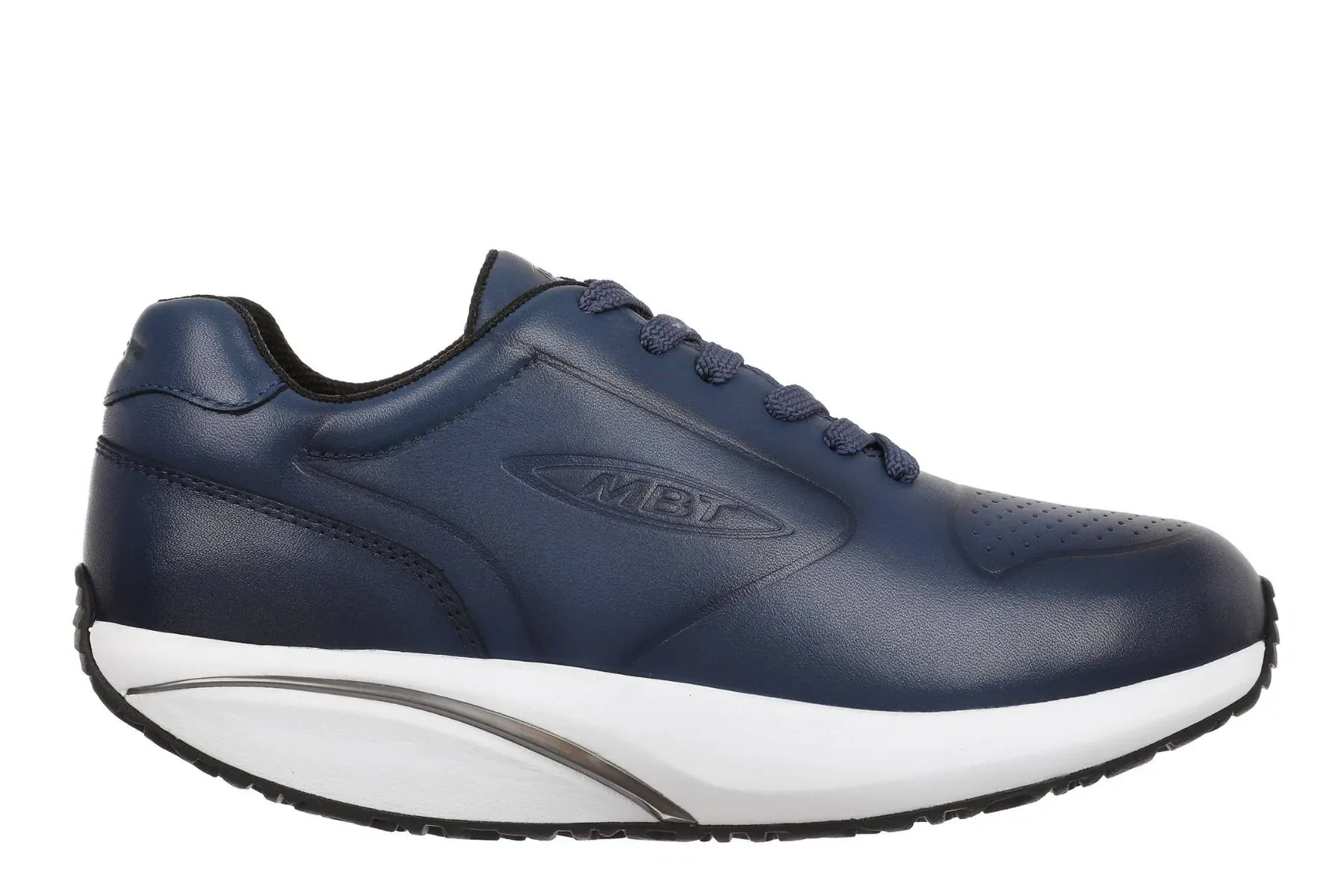 MBT-1997 LEATHER WINTER WOMEN INDIGO BLUE