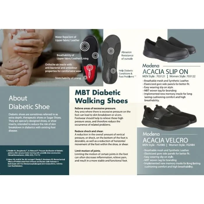 DE-ACACIA SLIP ON 4E MEN BLACK