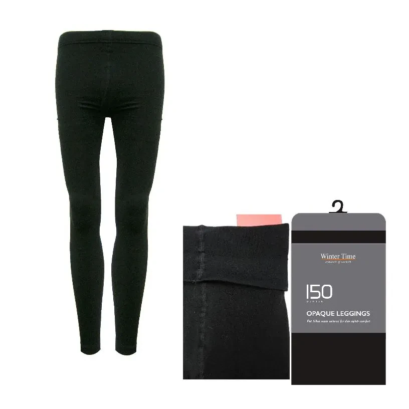 WINTER TIME LADIES LEGGINGS  (FOOTLESS)