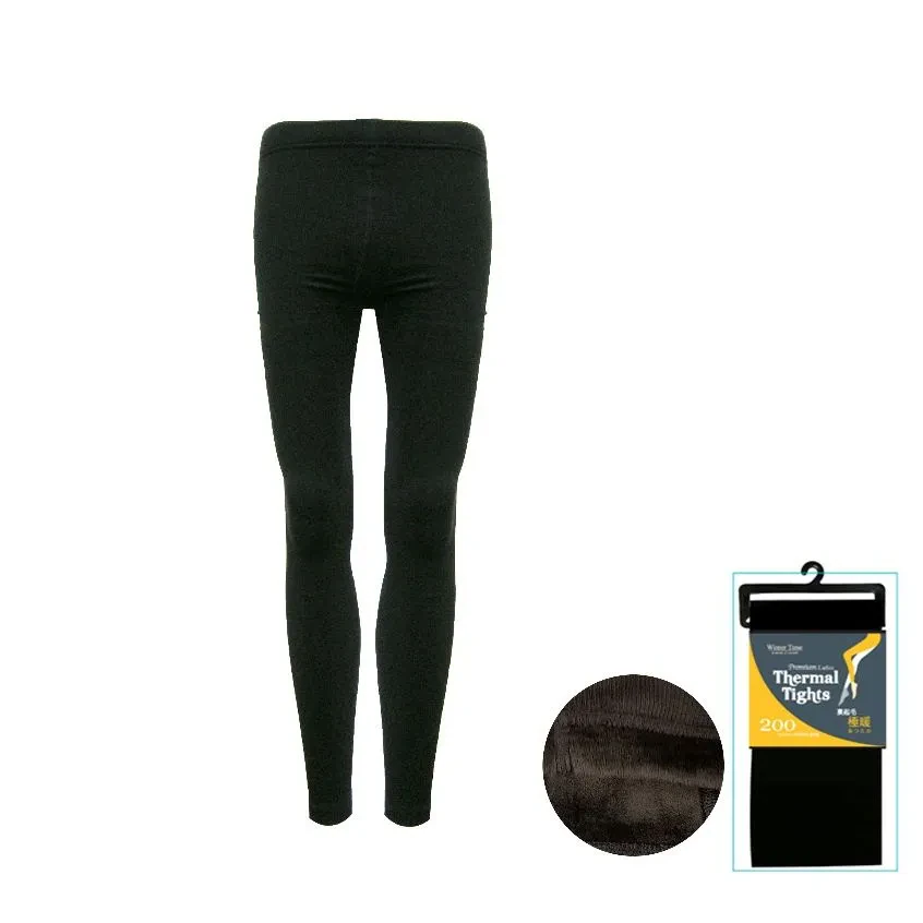 WINTER TIME LADIES THERMAL TIGHTS (FOOTLESS)
