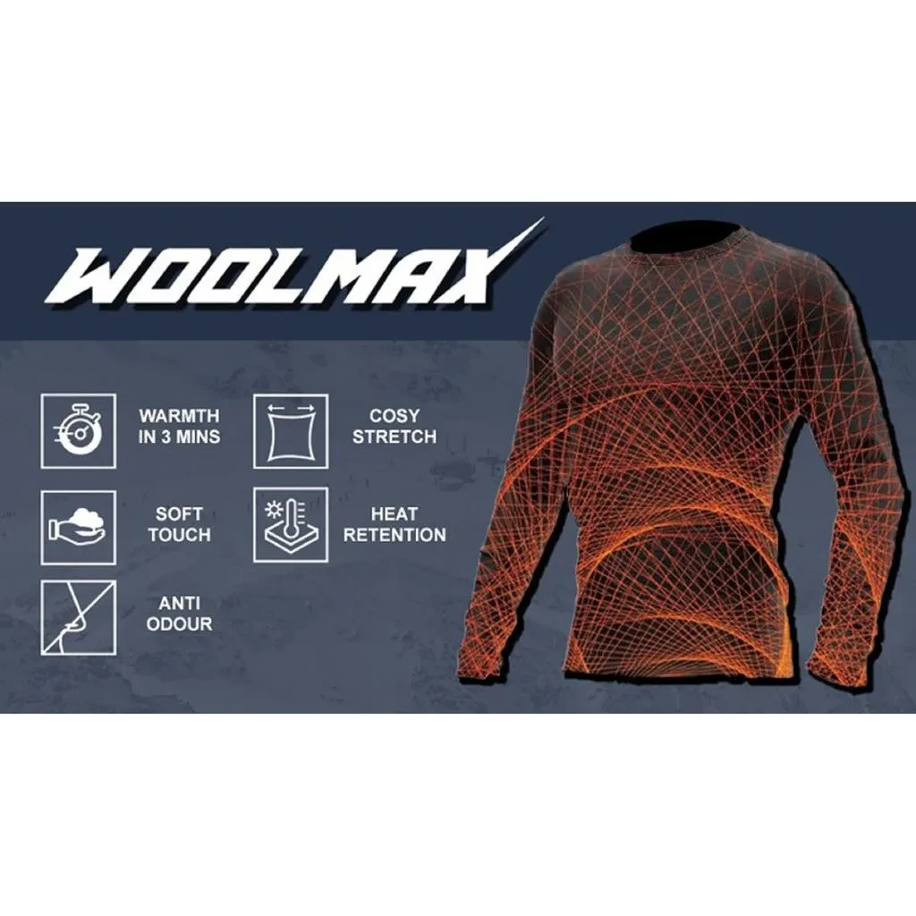 WINTER TIME MEN WOOLMAX CREW NECK SET 5 DEGREES AND BELOW