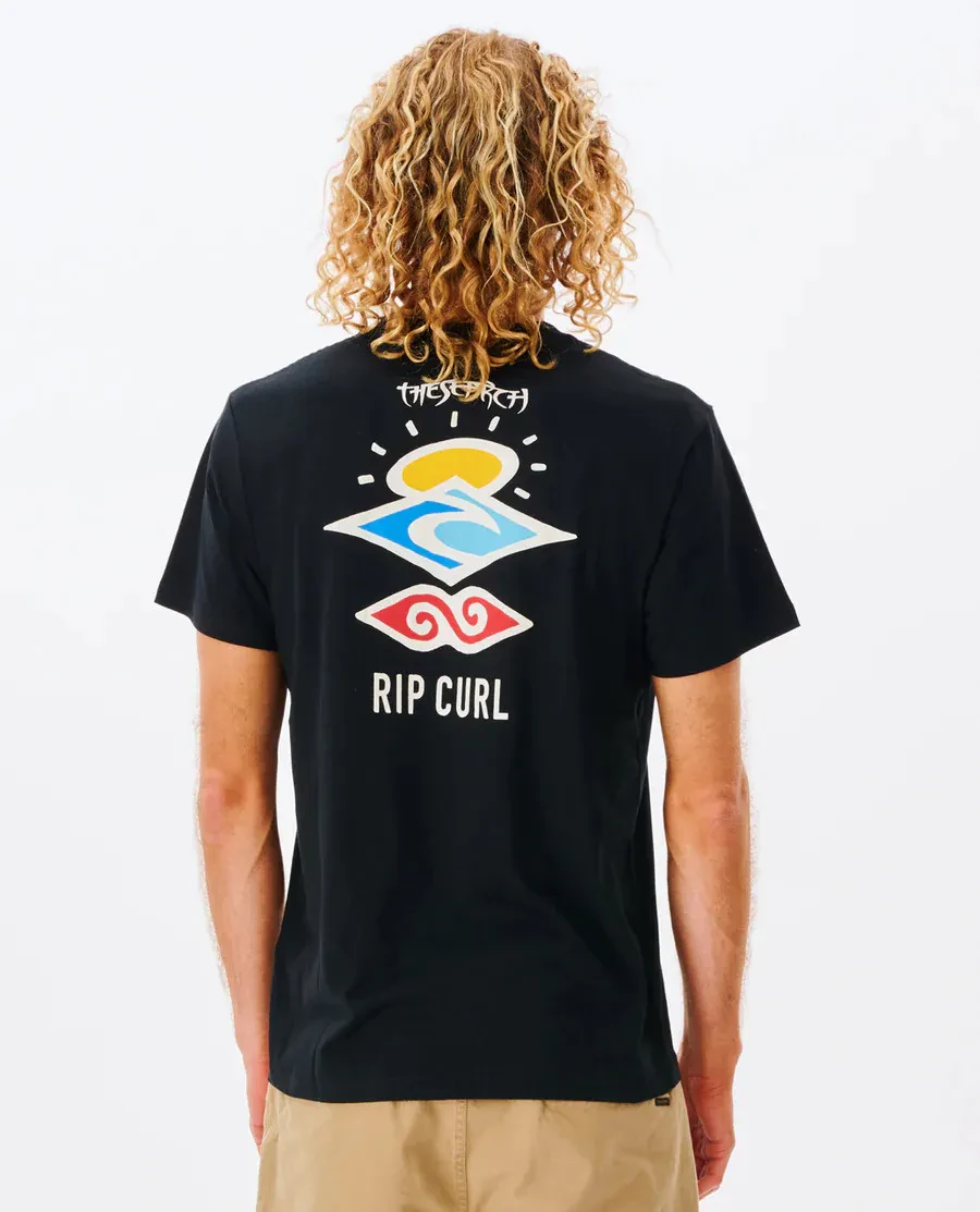 RIP CURL MEN SEARCH ICON TEE 0CBMTE