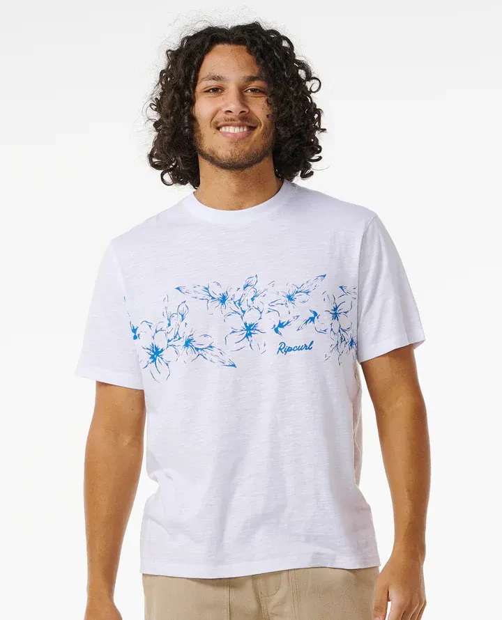 RIP CURL MEN ALOHA HOTEL LEI LEI TEE 0G7MTE